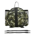 thumbnail image 3 of Baohd Sac à Dos de Basketball Imperméable avec Poches en Filet pour Football Volleyball Vert, 3 of 8