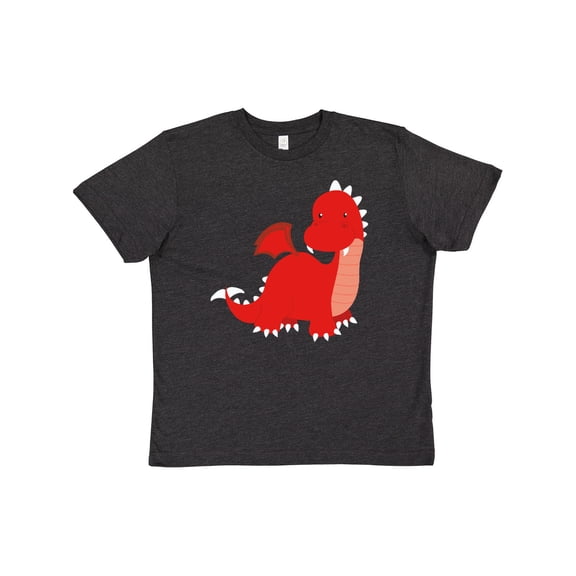 Inktastic Adorable Red Dragon Youth T-Shirt