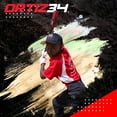 thumbnail image 2 of Ortiz34 Youth T-Ball Set, 25" Aluminum Bat (-10 Drop), Foam Core T-Ball, 9" Lightweight Glove, Graffiti Print, 2 of 5