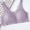 Gray GYL3, variant on YLOMAY Womens Bra Womans Underwear Back Snaps Lace No Underwire Bras Solid Color Ventilate Brassiere Loose Everyday Wear Beige 40/90CD