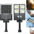 thumbnail image 2 of Xihbxyly Luces Solares, Lámpara Led de Exterior de Alto Brillo, Farola Solar de Carretera de Bajo Consumo, Control de Inducción Del Cuerpo Humano, Uso Versátil En Caminos, Patios y Parques, Solución, 2 of 7