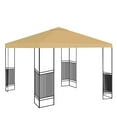 thumbnail image 7 of 10x10 Single Tier Canopy Tent Top Replacement Cover Roof, for Outdoor Garden Patio Pavilion Sun Shade, 7 of 7