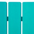 thumbnail image 6 of Robbyn Resin Outdoor Adirondack Chair, Teal, 6 of 7