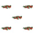 thumbnail image 2 of Advancent Planta de flores artificiales Rosas falsas Plantas de boda Simulación decorativa Colgante Rosa Balcón Balcón Guirnalda Rojo Type2 NO2, 2 of 6