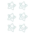thumbnail image 1 of Clips de Papel Bling Bling 100 Piezas Forma de Estrella y Luna, 1 of 12