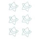 thumbnail image 4 of 100 clips de papel de estrella y luna, resistentes al deslizamiento, clips de papel bonitos portátiles para uso diario en la oficina, 4 of 5