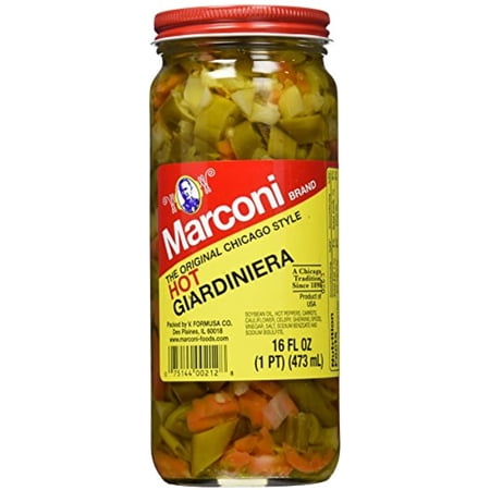 Marconi Hot Giardiniera  16 Ounce