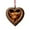 d, variant on Virelaxpo Heart-Shaped Tree Hollow Animal Ornaments for Christmas, Adorable Wildlife Decor with Hanging Ribbon, Festive Tree Decoration for Home and Party, Nature-Inspired Design