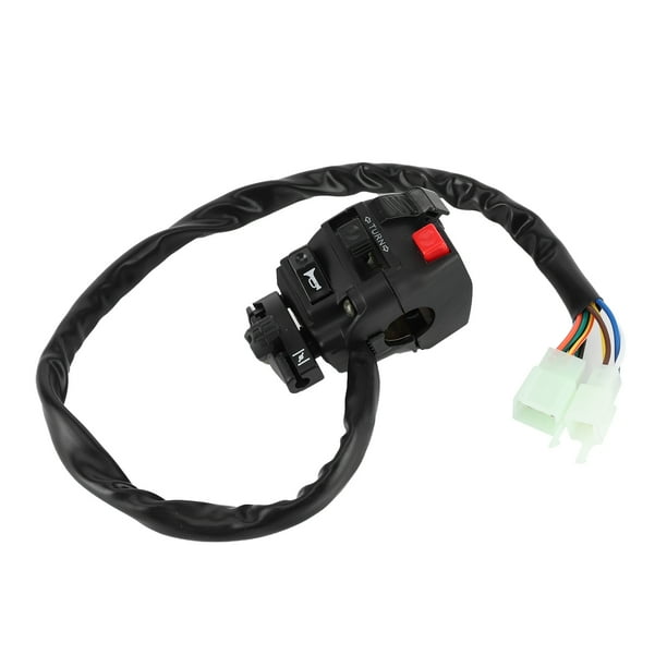 Interruptor de manillar, interruptor de manillar de 22 mm, 9 interruptores de manillar para motocicleta ATV, interruptor de manillar de motocicleta, artesanía superior