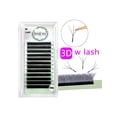 thumbnail image 1 of 4D W Lash Extension Rusia Volumen WY Fluffy Premade Fans Eyelash Clover Bloom Mink Faux Cil Lashes Dolly Hybrid Eyelash Cilios Dengxun unisex, 1 of 2