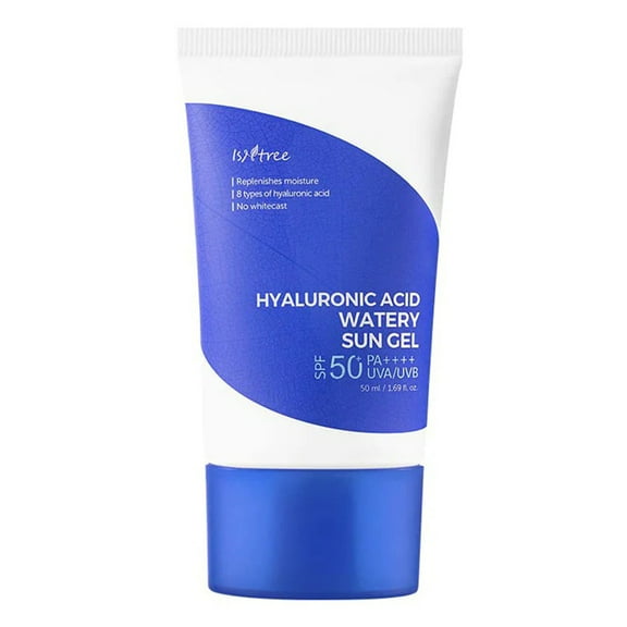 Isntree Hyaluronic Acid Watery Sun Gel Sunscreen, SPF 50 PA , 1.69 oz, Pack of 2