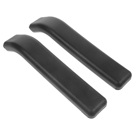 ELAYARD 1Pair Black Wheelchair Arm Rest Cushions Easy Install Replacement Parts