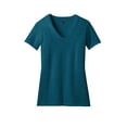 thumbnail image 3 of District Women's Perfect Blend V-Neck Tee. DM1190L, 3 of 4