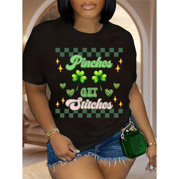 Happy St Patrick's Day Shirt, Four Leaf Clover Love Shirt, For Daily Wear