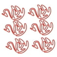 thumbnail image 2 of Pinces à Papier en Forme de Cygne, 100 Pcs Pinces à Papier Métalliques en Forme de Cygne Performance Inégalée, 2 of 5
