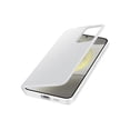 thumbnail image 4 of SAMSUNG Galaxy S24+ Plus S-View Wallet Phone Case Protective Cover with Smart Small Screen View Finger Tap Control Slim Design Card Holder Pocket US Version EF-ZS926CWEGUS White, 4 of 5
