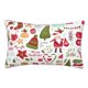 thumbnail image 1 of Fotbe Snowflakes Santa Claus Funda de Almohada Decorativa Estilo Occidental, Lujo en Algodón, Fundas para Almohadas King, Cojín Estampado para Decoración del Hogar-14"x20", 1 of 6