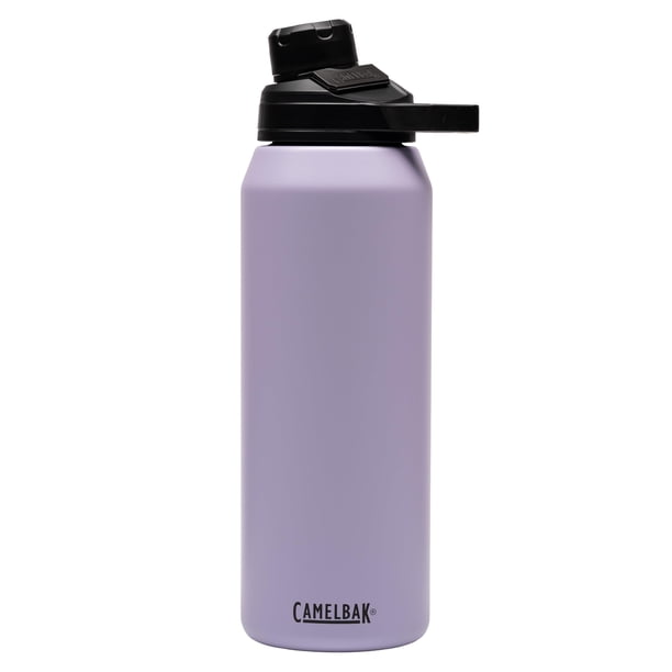 CamelBak Chute Mag Botella de agua aislada de acero inoxidable, color morado pastel, 32 oz