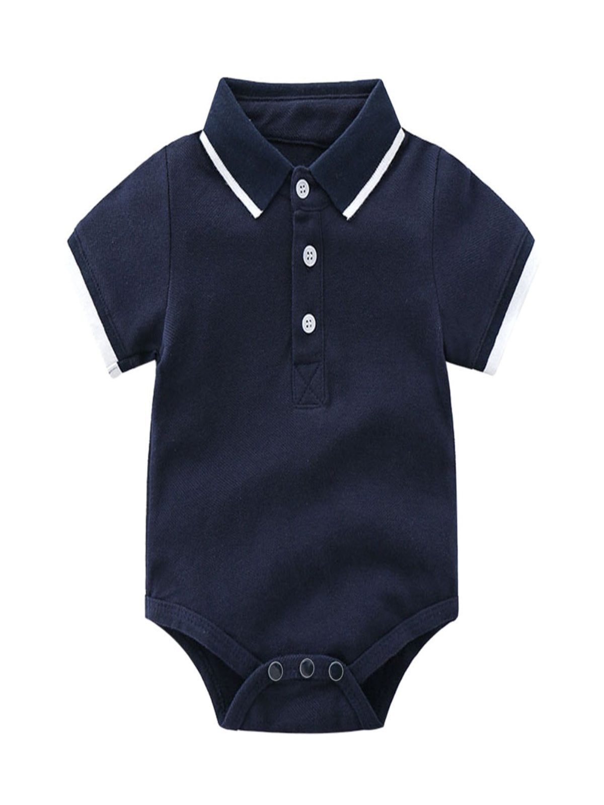 NEW OshKosh Baby Boy Infant Polo Collar Bodysuit 3m.6m.9m.12m.18m.24m
