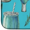 thumbnail image 4 of Drinks and Cocktails Blue Dish Drying Mat, 4 of 7
