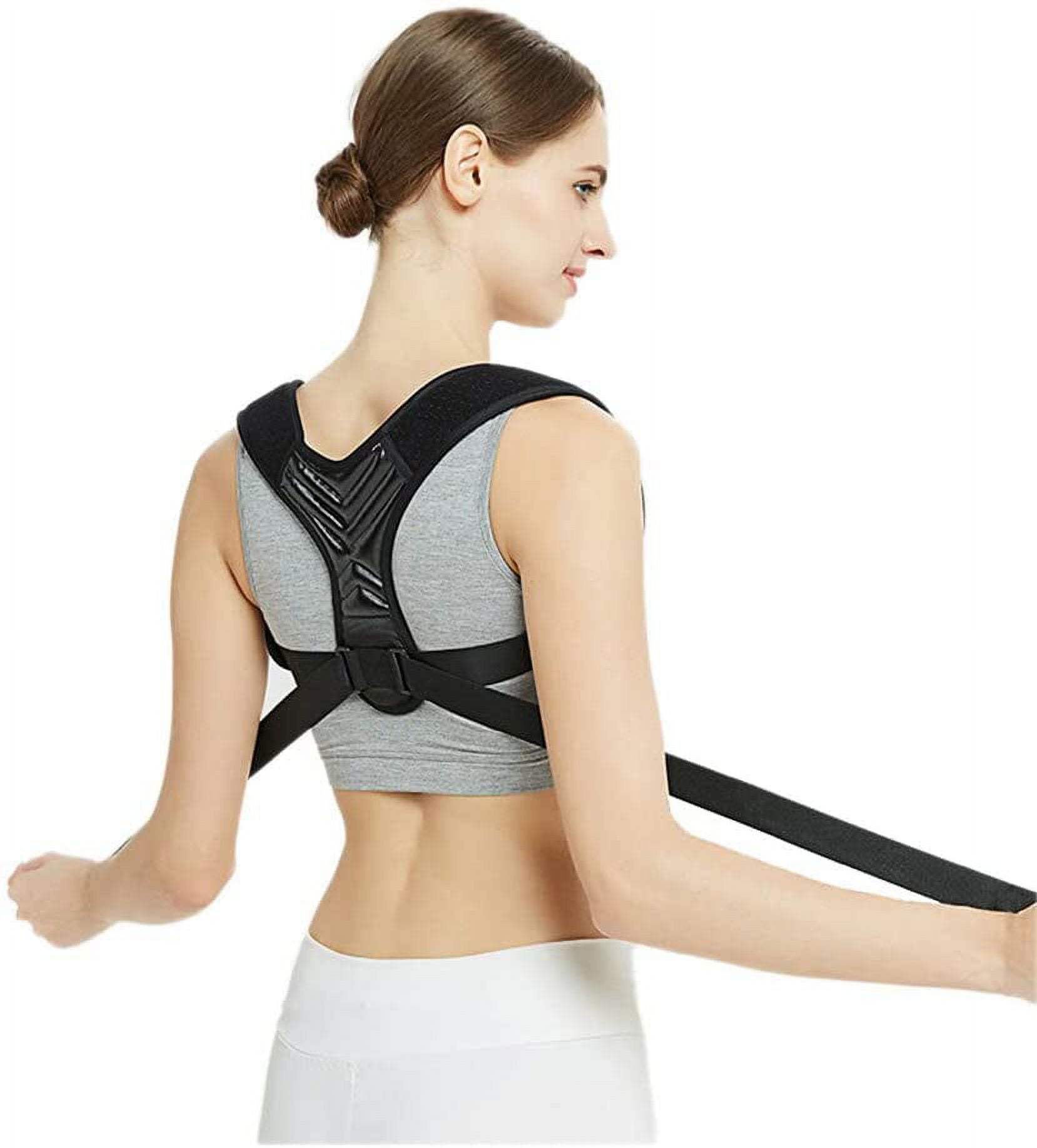 Posture Corrector for Men and Women, Upper Back Brace for Clavicle Support,Adjustable  Back Straightener and Providing Pain Relief from Neck, Back and Shoulder 