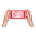 thumbnail image 5 of Nintendo Switch Lite Game Console with Retrofam Carry Case International Version - Coral Pink (Refurbished), 5 of 5