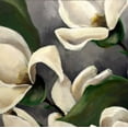 thumbnail image 2 of Eaton, Winnie 12x12 Black Ornate Wood Framed with Double Matting Museum Art Print Titled - Magnolia I, 2 of 4