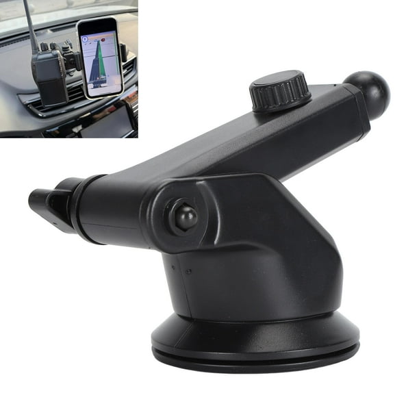 Soporte Para Radios De 2 Para Montaje En Automóvil, Accesorios De Abrazadera Para Teléfono Móvil 2 En 1 Soporte Para Radios De 2 Para Automóvil Fácil De Instalar
