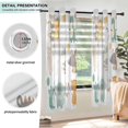 thumbnail image 3 of Yayeee Window Curtains Light Filtering 63"x52" Grommet Panel Pair Home Living Room Decor, Cute Animal, 3 of 7