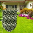 thumbnail image 3 of Wukai Camouflage Shark Print Garden Flag 12.5x18 Inch Double Sided Sun-resistant Rain-resistant, Wrinkle-resistant Colorfast(Only Flag), 3 of 7