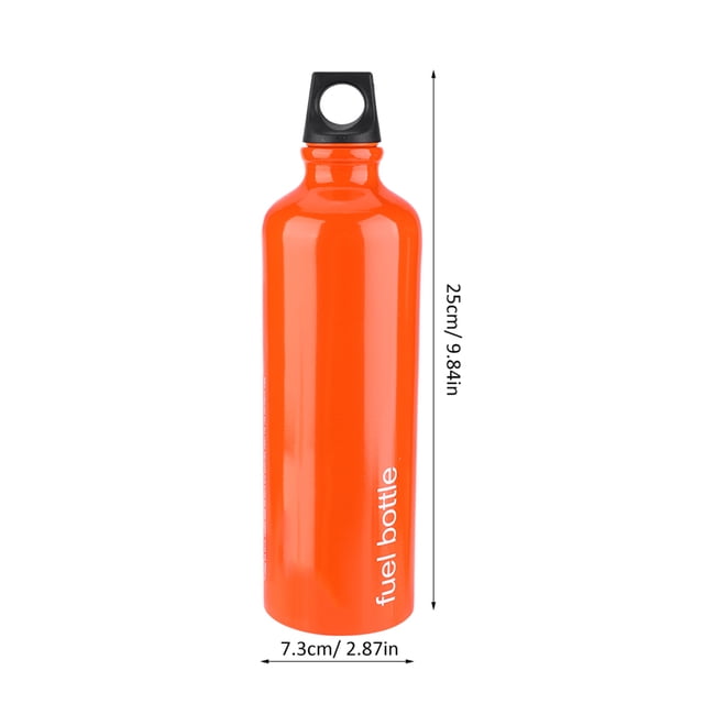 Botella De Combustible, Botella De Combustible Para Exteriores, Contenedores De Aceite Portátiles, Botella De Combustible, Tanque De Estufa De Gas, 750 ML Para Gasolina, Gasóleo,
