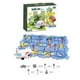 thumbnail image 2 of Juego de Coches con Pista de Rompecabezas, Vehículo de Juguete a Batería y Tablero de Rompecabezas de Plástico, Rompecabezas para Niños de 3 a 5 Años, Vagón de Tren Rompecabezas para Niños Pequeños,, 2 of 7