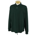 thumbnail image 2 of SpotShield 5050 Long Sleeve Polo, XL, Forest Green, 2 of 4
