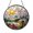 Acrylic 3.5 Inch, variant on Golden Sun Spring Blossoms Faux Stained Glass Window Decor, Radiant Floral Suncatcher Hanging for Fresh Nature Inspired Spaces
