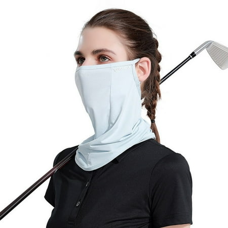 Women Sun Protective Face Bandana Women UV Protection Face Scarf for Summer Outdoor Activities UPF 50+
