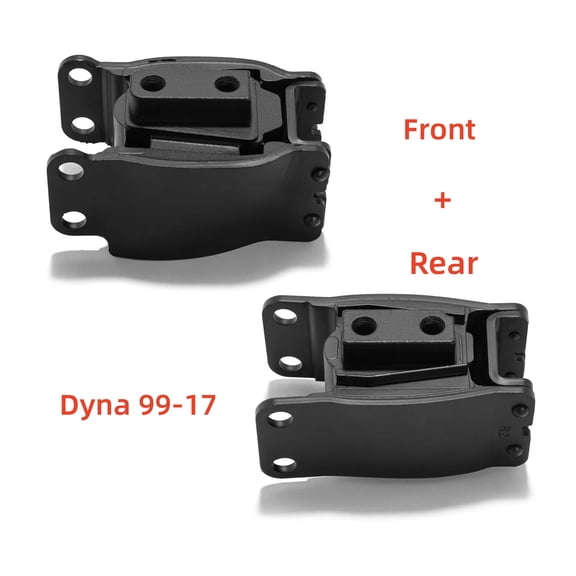 Front Rear Isolator Motor Mount For Harley Dyna FXD Low Rider 1999-2017 2010 Fat Bob FXDF 2009-2017 FXDL 99-05 09 14-17 Street Bob FXDB 09-17 Super Glide FXD 99-05 09-10 Wide Glide FXDWG 99-05 10-17