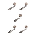 thumbnail image 3 of relayinert Metal Fishing Reel Handle Removable 32mm Reusable Grip Baitcasting Knob Silver Grey 5Set, 3 of 6