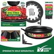 Master Mark Plus Landscape Edging Connecter - Coupler to Join Edging Together 53216 (3-pack)