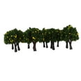 thumbnail image 2 of 40pcs 1/300 Yellow + Orange Fruit Deep Green For 00 Scale SUIT Layout 4CM, 2 of 8
