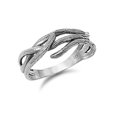 thumbnail image 1 of 925 Sterling Silver Tree Branch Ring Size 8, 1 of 3