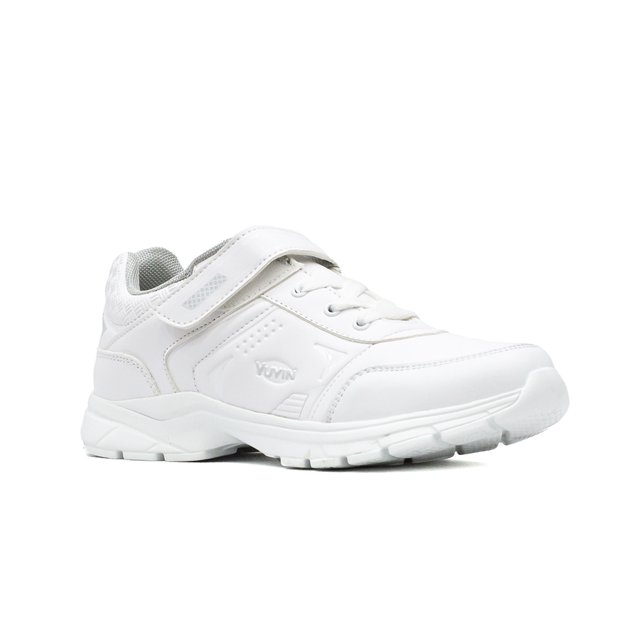 Tenis Escolares Para Niño Yuyin 20022E T23 Zapaterias Mexico 20022E-BCO-GRI
