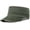 Army Green, variant on Washed Cotton Military Caps Unisex Adjustable Cadet Army Cap Classic Vintage Captain Hat Flat Top Cap