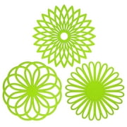 Pot Holders for Kitchen,Hot Pads Silicone Trivet, Potholders, Table Pad, Multi-use Flower Heat Resistant Mat