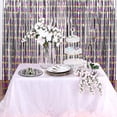thumbnail image 3 of BalsaCircle 3 feet x 8 feet Metallic Foil Fringe Shiny Curtain Rainbow, 3 of 8