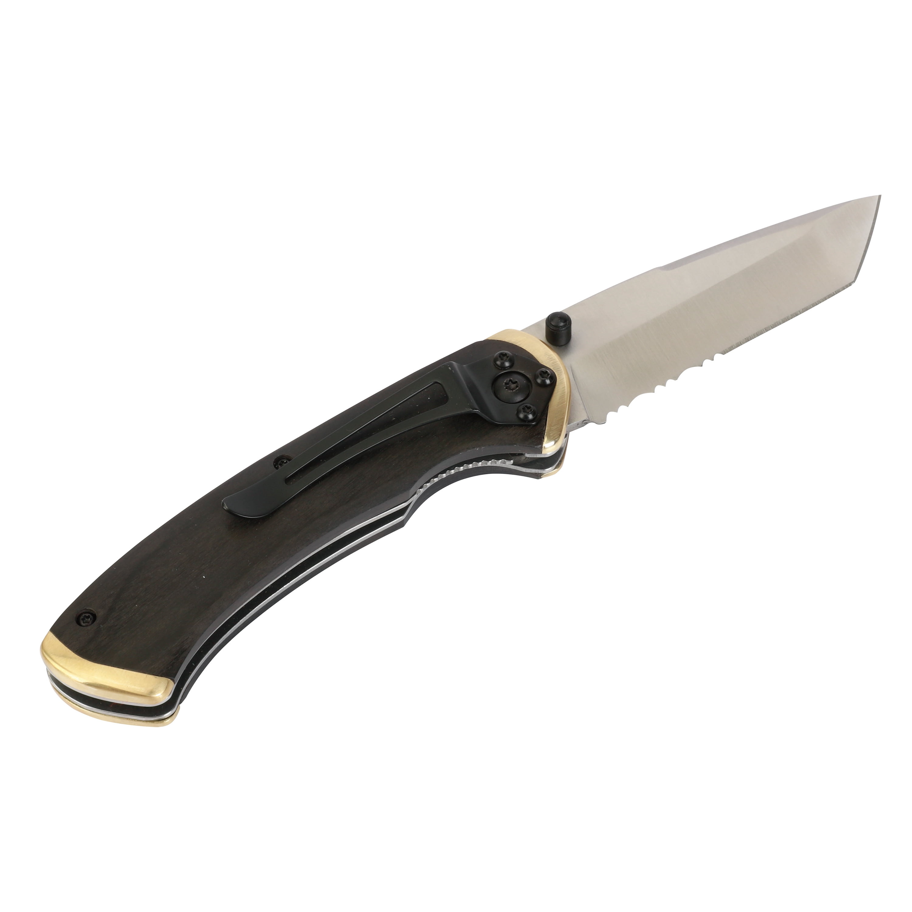 RealTree 4-Pack Knife Set, Fixed & Folding 7Cr17MoV Steel Blades with Sheaths