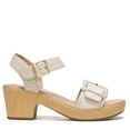 thumbnail image 3 of Dr. Scholl's Womens Felicity Too Ankle Strap Sandal Seashell Beige 8 M, 3 of 9