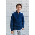 thumbnail image 2 of Cozeeme Little Boys Half Zip Long Sleeve Sweater Little Kid to Big, 2 of 5