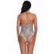 thumbnail image 4 of Mono sexy Mono de cosplay suave Mono de tela con pantalla de encaje para mujeres adultas, Gris, S Noticed XX000036-10, 4 of 7