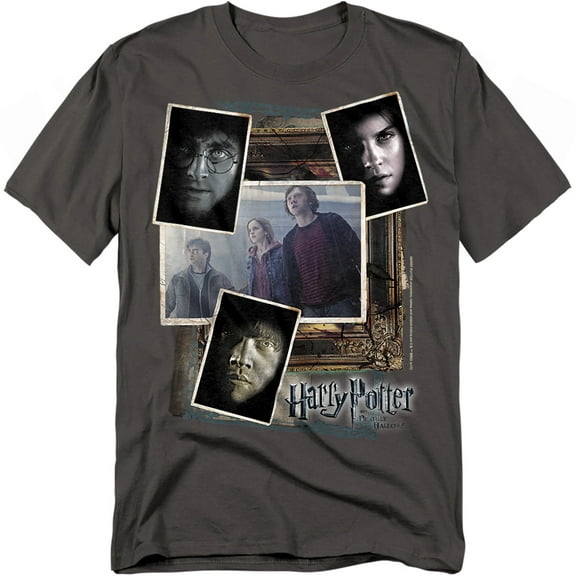 Harry Potter T-Shirt Trio Collage Unisex Graphic Tee For Men & Women