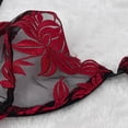 thumbnail image 4 of HUPOM Women Underwear Cotton Underwear Briefs Activewear None Seamless Waistband Red S, 4 of 8